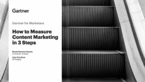 (Source Gartner) - When we compartmentalize ZBM - content marketing measurement is one of the growth opportunities, and through our technology and methodologies, it ALWAYS translates in performance growth and non-working spend savings!